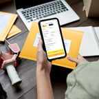 Fuxury Kraft Bubble Mailer 6x10 Inch 50 Pack，Strong Adhesion Padded Envelopes,Self Seal Bubble Envelopes, Waterproof Cushioned Bubble Mailers Packaging for Small Business，Bulk #0 Mailers Yellow