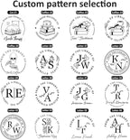 Custom Self-Inking Stamps | Personalized Book Stamp Gift for Book Lovers | 5 Ink Colors (Style03)