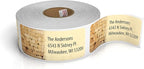 Customized Personalized Address Labels - Made in The USA by Kenco (500 Labels, Kotel Western Wall)