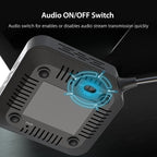 j5create Wireless Extender for USB Webcam, Microphones, or Speakers, Ideal for Streaming & Conferencing, No USB Mouse/Keyboard Compatibility (JVW120)