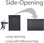 Light Pink Side-Loading Bubble Mailers 13 x 10 Inches,Self-Seal Padded Mailing Envelopes, Pack of 27