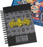 Hero Theme Academic Planner Notebook, Weekly Monthly Daily Agenda, Custom Date Organizer for Time Management, Spiral Bound Planner with Colorful Tabs,Datebooks for Student, Workers (Black and Grey)