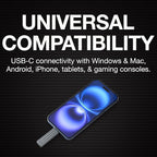 Seagate Ultra Compact 1TB, Portable SSD, 1000MB/s, USB-C, USB 3.2 Gen2, IP54 Water Dust and 3m Drop Resistant, Windows/Mac/iPhone/iPad/Android Phone/Tablet/PS4/PS5/Xbox Compatibility (STMX1000400)