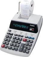 Canon Office Products 2204C001 Canon P170-DH-3 Desktop Printing Calculator with Currency Conversion, Clock & Calendar, and Time Calculation, Black/White/Silver, 14.60 Inch x 9.60 Inch x 3.00 Inch