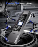 Vansuny 1TB USB Solid State Drive Up to 1000MB/s 3.2 Gen 2 Dual SSD USB A + Type C Portable External SSD for Android Phone Tablet Laptop MacBook PC