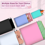 Large Poly Mailers 24x24 Inch 50 Pcs, Extra Large Shipping Bags for Clothing with Self-Sealing Tear-Resistant, Waterproof Poly Bags, Mailing Envelopes for Small Business (Pink)