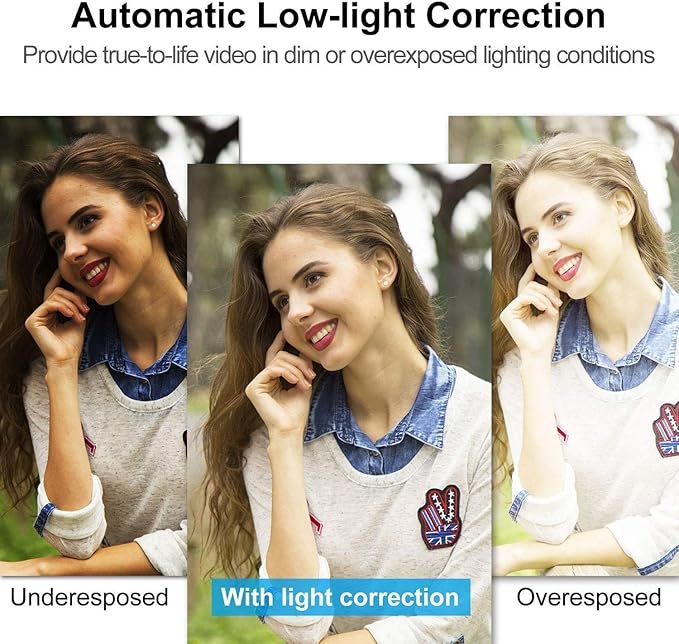 Spedal Webcam 1080P 30fps， HD Computer Webcam with Microphone for Desktop,100 Degrees Wide Angle Web Camera for Zoom Xbox YouTube Skype FaceTime Hangouts