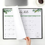 Large Desk Calendar 2025-2026 with Desktop Mat, Cabbrix Desk Pad Calendar 22 x 17 Inch Covering July 2025 to June 2026, Desk Blotter Calendar 2025 for Home School and Office