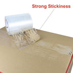 BOMEI PACK Clear Shipping Tape 6" Wide, 6 inch x 110 Yards (330ft), Industrial Grade 6 inch Heavy Duty Packing Tape for Box Office Moving, Shipping and Mailing