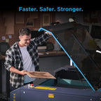 OMTech Pronto 100W CO2 Laser Engraver & Cutter – 40"x24" Workspace, 1,000mm/s Speed, Autofocus, 2-Way Pass, Air Assist, for Wood, Acrylic & More