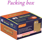 200 Pack #1 Kraft Coin Envelope 2.25 X 3.5 inches Kraft Envelopes Classic Small Parts Envelopes with Self Adhesive Gummed Flap for Coins Cash Credit Cards Seeds