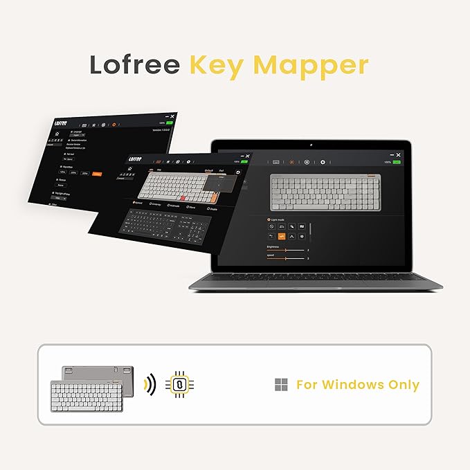 Flow Lite 100 Keys Low Profile Mechanical Keyboard, Swappable Rechargeable Wireless Keyboard with 2.4G Receiver, Bluetooth and Wired Connection for Windows, Mac/Specter Linear Switches (Flamingo)