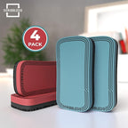 SCRIBBLEDO Boho Dry Erase Erasers 4 Pack Magnetic Whiteboard Erasers in Soft Modern Colors White Board Eraser Dry Erase Board Cleaner for Teachers Students Office & Classroom