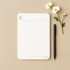 To Do List Notepad – (2 Pack, 50 Sheet Each) A5 Size (8.3"x5.8") Premium Thick Paper With Cardboard Back Support, Undated Daily Planner Notepad, Daily To Do List Notebook, Ruled Pages, Deadline Column.