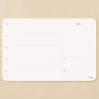 Weekly Planner Pad, Weekly To Do List Notepad, Tear Off Undated Weekly Planner Notepad, 50 Sheets, A4 Size (8,3" X 11,7"), Premium Thick Paper with Cardboard Back Support, Weekly Desk Planner by CLEVER SIGNS