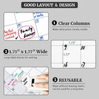 Large Dry Erase Calendar for Wall – Yearly Wall Calendar Dry Erase, 37" x 57.9", 12-Month Undated Blank Calendar Planner, Reusable Laminated Task Organizer, Great for Office, Classroom, Home