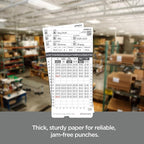 100 uPunch Time Cards for HN4000