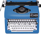 Timeless Manual Typewriter, Blue