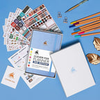 Clever Fox Planner 2nd Edition – Colorful Weekly & Monthly Goal Planner, Time Management & Productivity Organizer, Undated, A5 (Periwinkle)