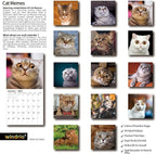2025 Wall Calendar,Funny Calendar 2025, January 2025 - December 2025, Wall Calendar Funny Animal Memes, 12" x 24" Opened, Full Page 12 Months Thick Paper for Gift Calendar Organizing Planning