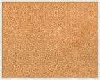 Amanti Art Natural Cork Board for Wall, 17x21 Vision Board with White Frame, Small Corkboard Office Decor for Home Organization, Modern Corkboard Pinboard to Display Items for Home Organization in