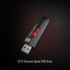 TEAMGROUP C212 Extreme Speed 1TB 1000/800MB/s USB 3.2 Gen 2 Easy Push-and-Pul Flash Thumb Drive External Data Storage Memory Stick Compatible with Computer/Laptop/PS4 PS5 TC21231TBB01