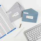 Avery Mailing Address Labels, Inkjet Printers, 10,000 Labels, 1/2 x 1-3/4, Permanent Adhesive, Easy Peel (5 Packs 8167)