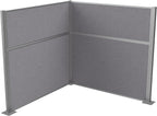 Versare Hush Panel Cubicle Kit | Workstation Partition Walls | Sound Dampening Cubicle Walls | Partitions for Desks