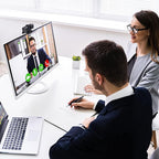 j5create 4K Wide Angle Webcam with Microphone/Privacy Cover for Video Conferencing, Streaming, Recording and Online Teaching, Supports Zoom, Skype, Teams, OBS and More (JVU430)