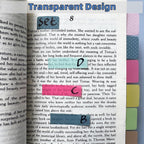 ELII 900 PCS 1 Inch Sticky Index Tabs Book Tabs,Writable and Repositionable File Tabs Flags Colored Page Markers Labels for Reading Notes, 41 Sets