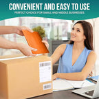 Levex - #0000 4" x 6" [5 Pack] Orange Poly Bubble Mailers, Padded Envelope Mailers, Packing Envelope & Mailing Bags for Shipping