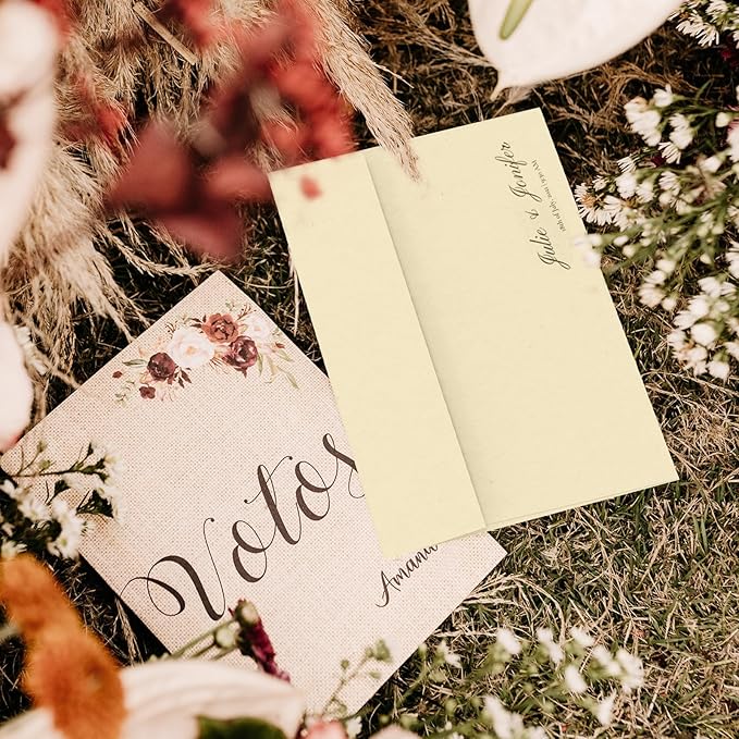 A7 Ivory Envelopes 100 Pack, Goefun 5x7 Self Seal Cream Envelopes for Invitation, 5x7 Cards, Wedding, Graduation, Mailing, 5.25 x 7.25 in, 120GSM