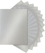 120 Sheets Shimmer Silver Cardstock 8.5 x 11 Craft Paper, 250gsm/92lb Heavyweight Certificate Paper Card Stock for DIY Card Making, Wedding Invitations, Thank You Cards, Business Cards