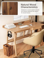 2 Gallons Rectangular Wastebaskets - Acacia Wood Waste Basket with Handles - Small Trash Can for Bathroom - Brown Garbage Bin for Spa Bathroom Decorative, Kitchen Counter, Living Room (Walnut)