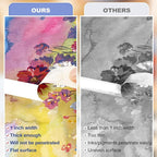 Masking Tape Bulk 10 Packs 0.75 Inch - Masking Tapes Artist Drafting Tapes White Beige, General Purpose for Craft, Art, Office, School, 3/4 Inch x 55 Yards x 10 Rolls