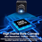 SVPRO 2.8-12mm Manual Zoom Lens 1080P Full HD Webcam Wide Angle Portable PC Computer USB Camera for Streaming with CMOS OV2710 Sensor for Windows,Android,Linux, MAC OS,1/4 Inches Screw Mount