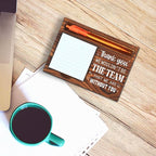 Thank You Gift for Team, Coworkers Gifts for Men Women, Team Employee Appreciation Gifts, We Wouldn't Be The Team That We are Without You Office Self-Stick Note Pad Holders SD133