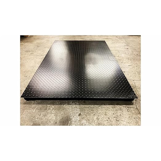 SellEton SL-5' x 4' Non-NTEP Floor Scales, Accurate Pallet Scales with Smart Digital Indicator for Warehouse Shipping and Heavy Duty Industrial Weighing (60" x 48" | 5000 lb x 1 lb)