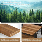 Conference Room Table with Flip-Top Design for Dynamic Meetings, Business Table Computer Desk with Heavy-Duty Frame,Foldable Seminar Meeting Tables for Home Office (2, C, 55.1IN)