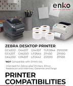 enKo [3 Rolls, 1860 Labels] 4 x 2-1/2 inches Direct Thermal Labels, FBA Stickers, FNSKU Label Compatible for Zebra/Eltron