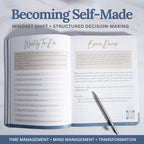 Undated Daily Planner for Men & Women - 90 Days of Productivity, Reflections, Self Care, Achieving Goals & Mindfulness - Journal with Daily To Do List, Prompts & Habit Tracking