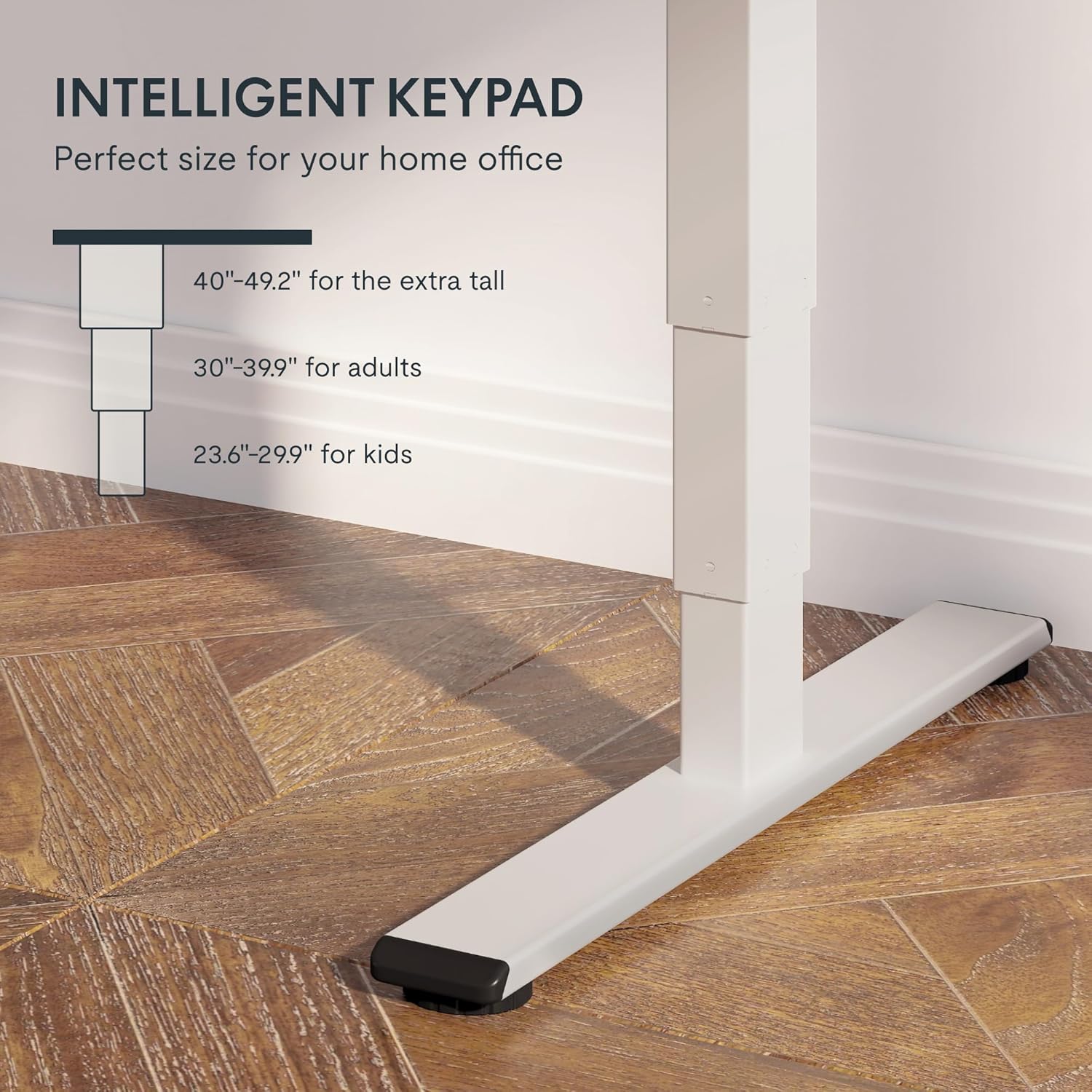 FLEXISPOT E6 Essential 3 Stages Dual Motor Electric Standing Desk 55x28 Inch Whole-Piece Board Height Adjustable Electric Sit Stand Desk(White Frame + Maple Desktop, 2 Packages)