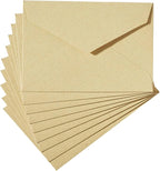 20 Pcs 4 x 6 Envelopes,A6 Envelopes, Card Envelopes, White Paper Envelopes, Invitation Envelopes, Postcard Envelopes(Yellow-20pcs)