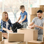 Sure-Max Premium Carton Packing Tape 1.8 mil 330 Feet (110 Yards) - Clear - 6 Rolls