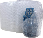 Amazon Basics Bubble Cushioning Wrap Packing Material for Fragile Items, 12-Inch x 100-Foot Long Roll, Large, Clear