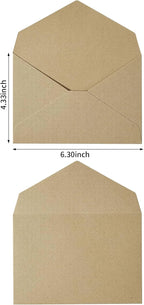 20 Pcs 4 x 6 Envelopes,A6 Envelopes, Card Envelopes, White Paper Envelopes, Invitation Envelopes, Postcard Envelopes(Yellow-20pcs)