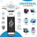 ThePhotoStick® Omni 128GB + Protective Case | Secure Photo & Video Backup and Transfer | Digital File Organization | USB & Multiport Connection for Phones, Tablets and Computers | Water Resistant Case