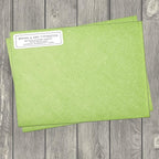 Simple Modern Outline Rolled Address Labels/Roll of 500 Square Box Personalized Address Labels/Designer Return Address Stickers in Elegant Plastic Dispenser