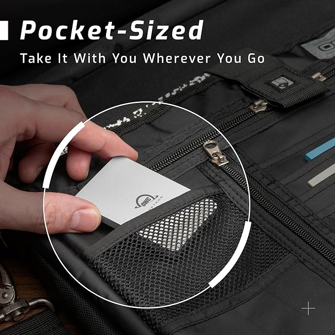 OWC 480GB Envoy Pro Elektron USB 3.2 (10Gb/s) Bus-Powered Portable NVMe SSD, Compatible with Thunderbolt and USB Macs, PCs, and Devices Like iPad Pro/Chromebook, Includes USB-C Cable