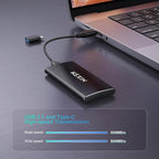 KEXIN External SSD 1TB External Hard Drive USB C Portable SSD, Up to 500MB/s, USB 3.1 External Solid State Drive 1T for PC Mac Android Game Console, Laptop, Xbox, PS4 and More